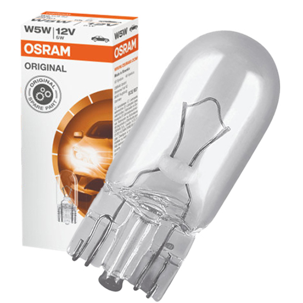 Автомобильная лампа OSRAM W5W 5W (2825) по выгодной цене