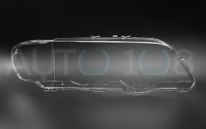 Стекло фары BMW X5 E53 (1999-2003) дорестайлинг (правое) Стекло фары BMW X5 E53 (1999-2003) дорестайлинг (правое) по выгодной цене