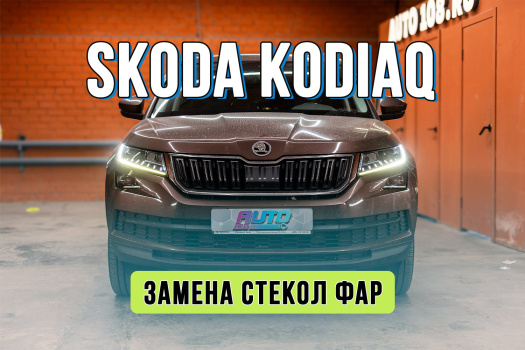 Вредные советы для владельцев Skoda Kodiaq — замена стекол фар и устранение налета