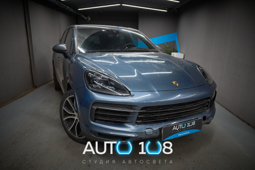 Porsche Cayenne Coupe III — замена стекла фары