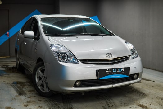 Toyota Prius 2 XW20 — восстановление стекол и установка линз Aozoom A13