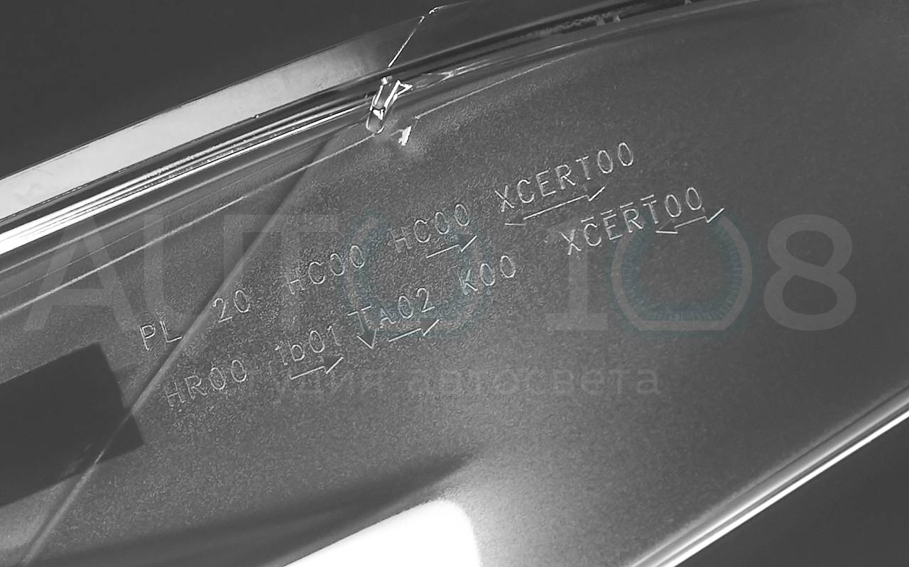 Стекло фары MERCEDES E-class W212 (2009-2013) дорестайлинг (правое) по выгодной цене