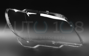 Стекло фары BMW 7r E65, E66 (2005-2008) рестайлинг (правое) по выгодной цене