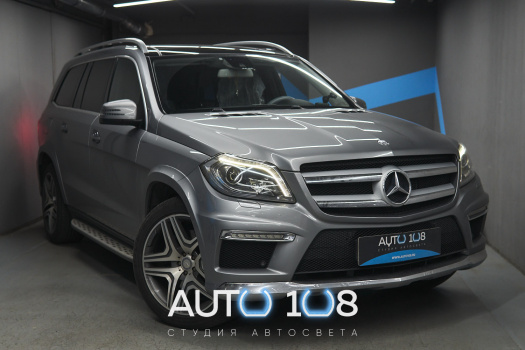 Mercedes Benz GL 166 - новые LED линзы, полировка стекол