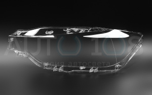 Стекло фары BMW 3r F30 LED (2015-2019) рестайлинг (левое) по выгодной цене