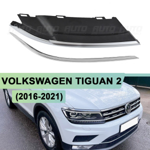 Накладки на фару VOLKSWAGEN TIGUAN 2 (2016-2021) дорестайлинг Full LED (правая) Накладки на фару VOLKSWAGEN TIGUAN 2 (2016-2021) дорестайлинг Full LED (правая) по выгодной цене