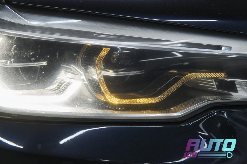 «Жёлтый глаз» на фаре BMW 5 G30 — подгоревший световод ДХО