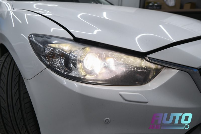 Уставший штатный ксенон Mazda 6 GJ до ремонта