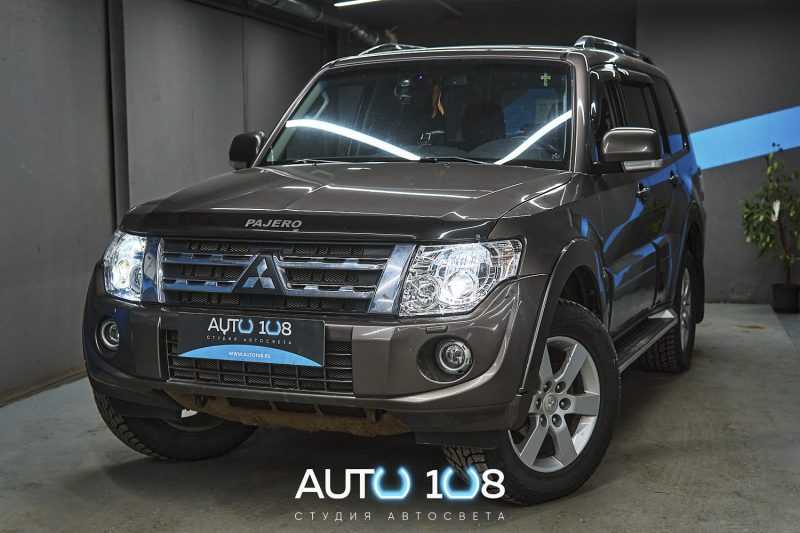 Ремонт фар Mitsubishi Pajero 4 (2006–2016)