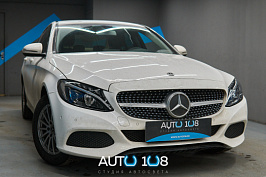Mercedes Benz C-class (w205) — замена стекла пассажирской фары