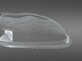 Стекло фары MERCEDES S-class W220 (2002-2006) рестайлинг (правое) по выгодной цене