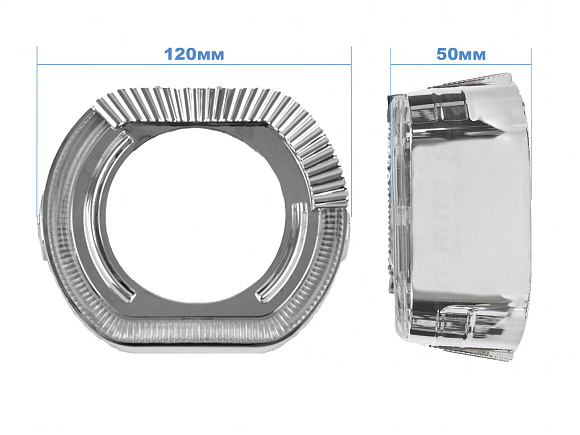 Маска для линз 2.5 дюйма - №148 с А/Г LED 2 шт. по выгодной цене
