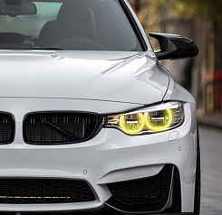 Плата подсветки ДХО BMW 4 M3 F80 F32 F82  63117493227 LED (2017-2020) Yellow Lemon (2 шт.)