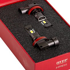 Светодиодная лампа MTF H11 / H8 / H9 / H16 Impress 6000K (к-т 2шт)