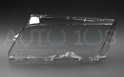 Стекло фары BMW 3r E46 Sedan (1996-2003) дорестайлинг (левое)