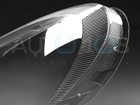 Стекло фары PORSCHE CAYENNE I 957 (2007-2010) рестайлинг (левое) — фото 3