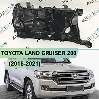Корпус фары TOYOTA LAND CRUISER 200 (2015-2021) 2-й рестайлинг LED (правый) — фото 1
