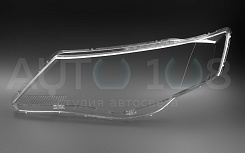 Стекло фары MITSUBISHI OUTLANDER 2 XL (2005-2009) дорестайлинг (левое)