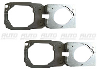 Переходная рамка Hyundai Santa-Fe II (2006-2012) - Модуль Hella 3 / 3R (комплект, 2шт) 124 — фото 1