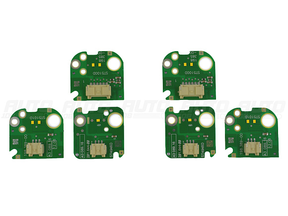 Плата подсветки ДХО BMW 3 F30 LED 63117419610 63117419615 (2015-2019) Yellow LEMON (6 шт.) по выгодной цене