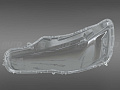 Стекло фары MITSUBISHI LANCER 10 (2007-2017) (правое) Стекло фары MITSUBISHI LANCER 10 (2007-2017) (правое) по выгодной цене