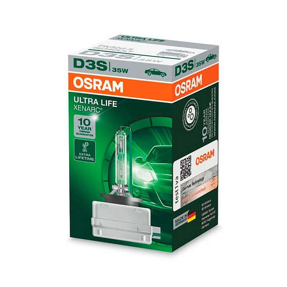 Ксеноновая лампа D3S Osram Xenarc Ultra Life 4350K (66340ULT) по выгодной цене