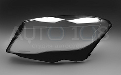 Стекло фары MERCEDES GLA X156 (2013-2017) дорестайлинг (левое)