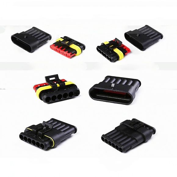 Разъем AMP SuperSeal 6PIN 1.5 (комплект) по выгодной цене