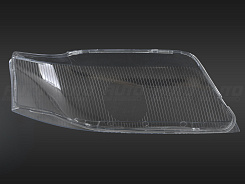 Стекло фары AUDI A6 C5 (1998-2001) дорестайлинг и ALLROAD (2000-2006) (левое)