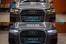 Световоды для фары AUDI Q3 8U (2015-2018) рестайлинг ксенон левой