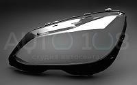 Стекло фары MERCEDES E-class W212 (2013-2016) рестайлинг MB (левое) — фото 2