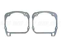 Переходная рамка Volkswagen Polo 5 (2014-2020) рестайлинг ГАЛОГЕН рефлектор - Hella 3 / 3R (к-т 2шт) — фото 2