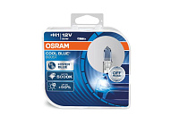 Галогенная лампа OSRAM H1 Cool Blue Boost 5000K (DuoBox, 2шт) 62150CBBHCB — фото 1