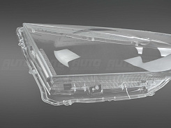 Стекло фары TOYOTA HIGHLANDER 2 (2010-2013) рестайлинг (левое)