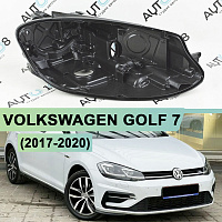 Корпус фары VOLKSWAGEN GOLF 7 (2017-2020) рестайлинг LED (правый) — фото 1