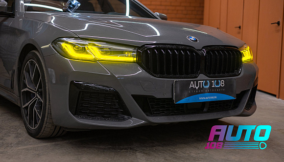 Плата подсветки ДХО BMW 5 G30 (2020-2023) Yellow Lemon EUR Full LED и Laser (4 шт.) по выгодной цене