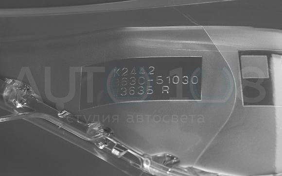 Стекло фары MAZDA 3 BM (2016-2020) рестайлинг (левое) по выгодной цене