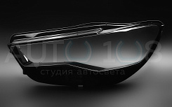 Стекло фары AUDI A6 C7 (2014-2018) рестайлинг и ALLROAD (2014-2019) (левое)