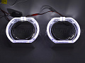 Маска для линз 3.0 дюйма - №137 с А/Г LED 2 шт. Маска для линз 3.0 дюйма - №137 с А/Г LED 2 шт. по выгодной цене
