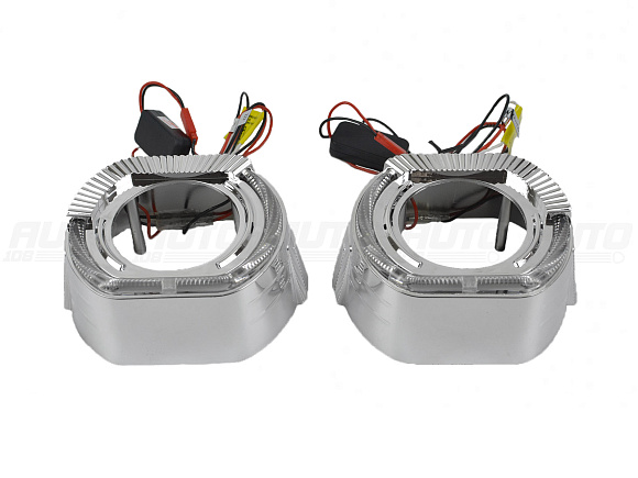 Маска для линз 2.5 дюйма - №148 с А/Г LED 2 шт. по выгодной цене