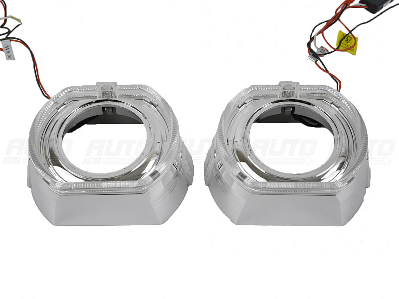 Маска для линз 3.0 дюйма - №137 с А/Г LED 2 шт.