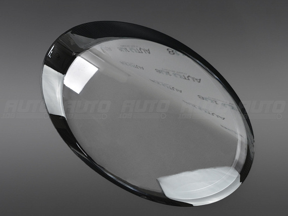 Стекло фары Porsche 911 (997) (2004-2012) черный кант (правое) по выгодной цене
