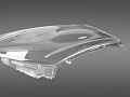 Стекло фары NISSAN MURANO Z50 (2002-2009) (левое) Стекло фары NISSAN MURANO Z50 (2002-2009) (левое) по выгодной цене