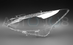 Стекло фары MAZDA 3 BM (2013-2017) дорестайлинг галоген (левое)