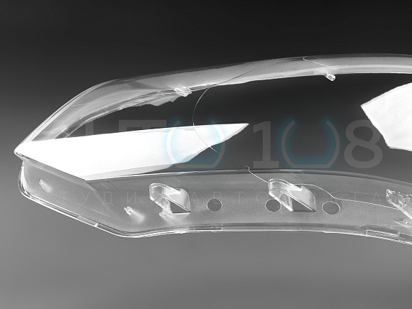 Стекло фары VOLKSWAGEN MULTIVAN / TRANSPORTER T5 (2009-2015) рестайлинг (левое) по выгодной цене