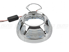 Маска для линз 3.0 дюйма Porsche GTS Style LED ДХО - №19.1