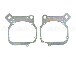 Переходная рамка Hyundai Grand Starex / H1 (2017-2022) - Модуль Hella 3 / 3R (к-т 2шт) 206