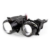Светодиодные линзы MTF WIDEBEAM 3" 6000K (крепление Hella 3) (к-т 2шт) — фото 2