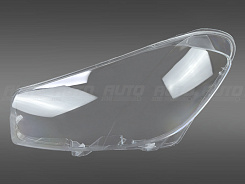 Стекло фары Nissan Qashqai J10 (2010-2013) рестайлинг (левое)