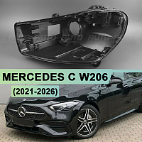 Корпус фары MERCEDES C klasse W206 (2021 - 2026) LED (левый) — фото 1